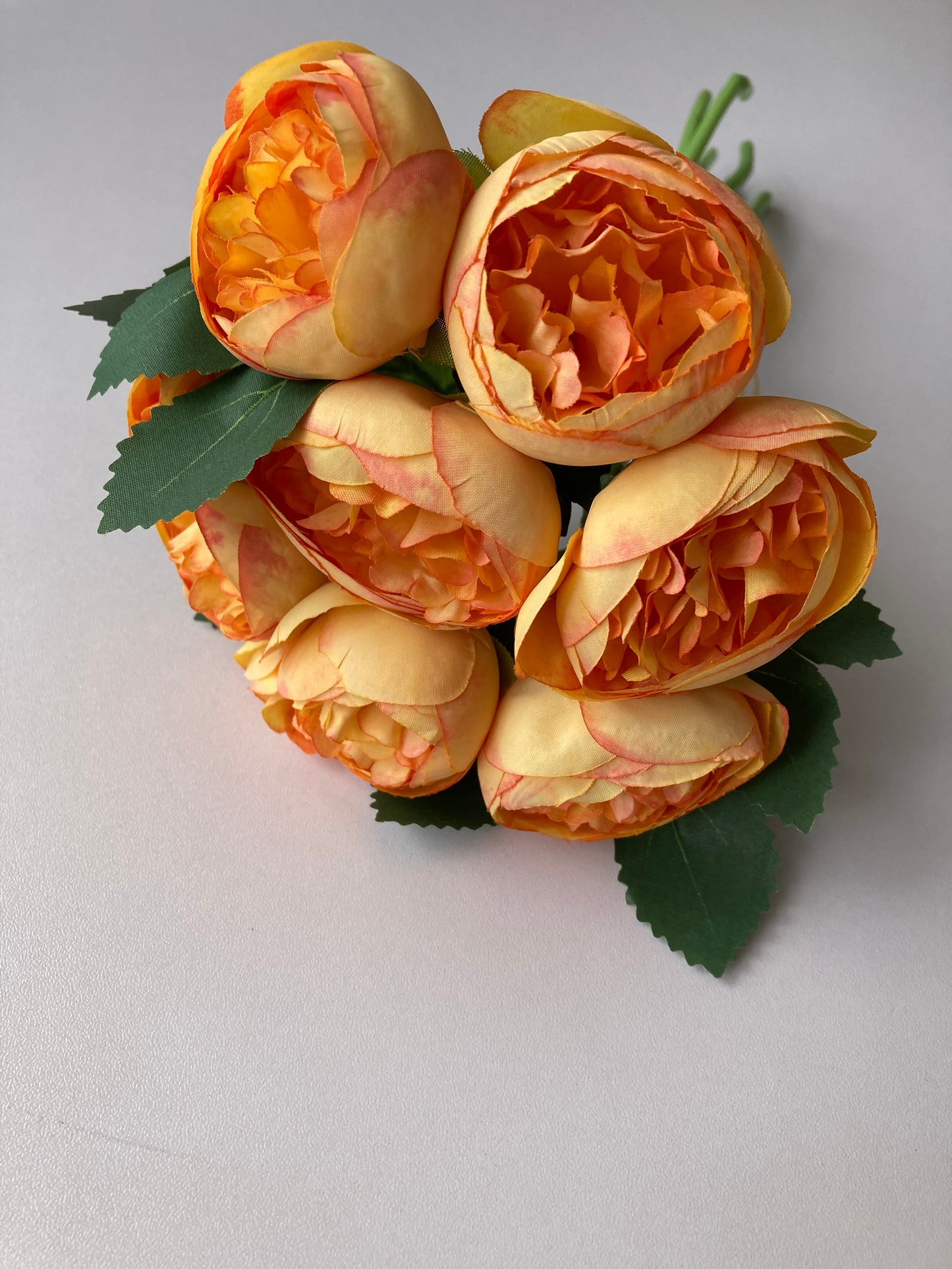 Orange Peony Bunch
