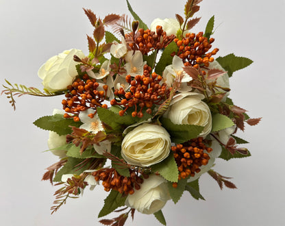 Autumn Ranunculi & Hydrangea Bunch