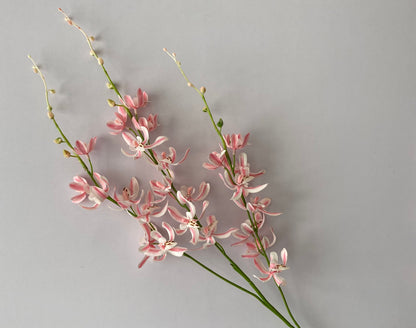 Pink & White Faux Trailing Flower