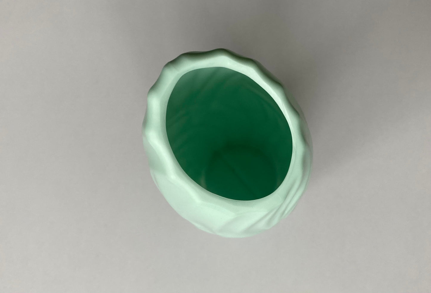 Mint Green Tall Vase