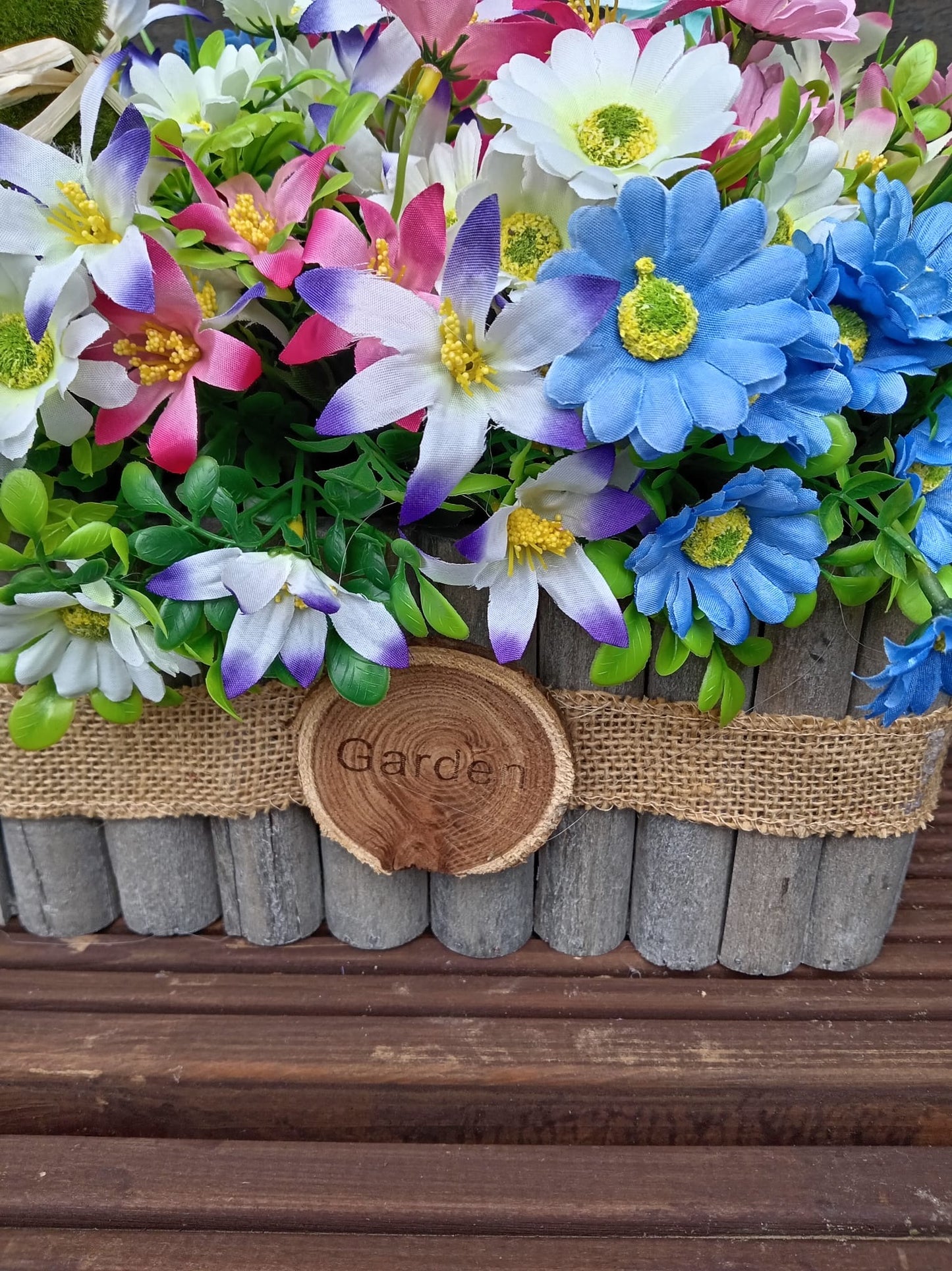 Easter Wooden Planter