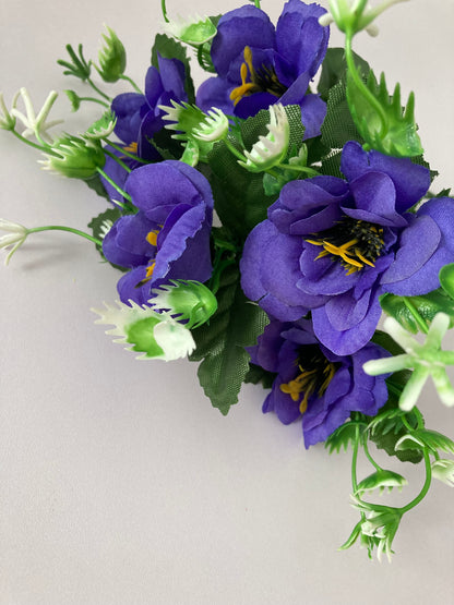 5 Purple Anemone Bunch