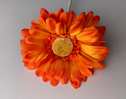 Orange Gerbera Single Stem