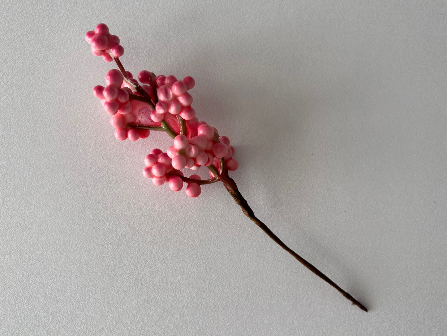 10 Pink Cluster Berry Bunch