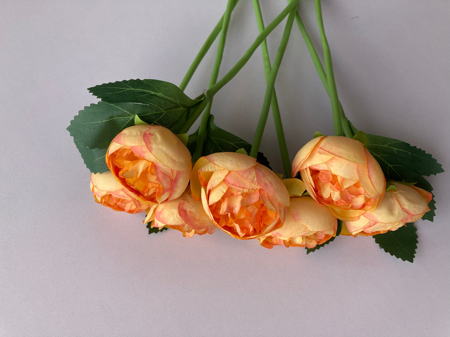 Orange Peony Bunch
