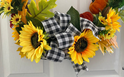 Sunflower Wreath