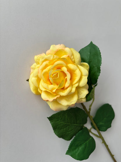 Real Touch Yellow Rose Stem