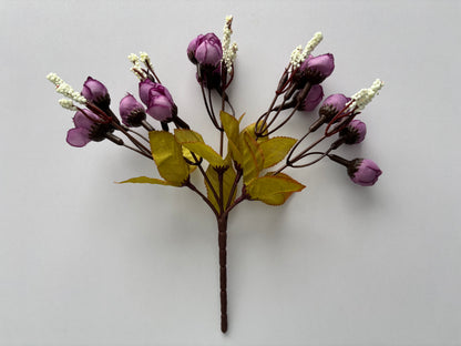 Purple Rosebud Bunch