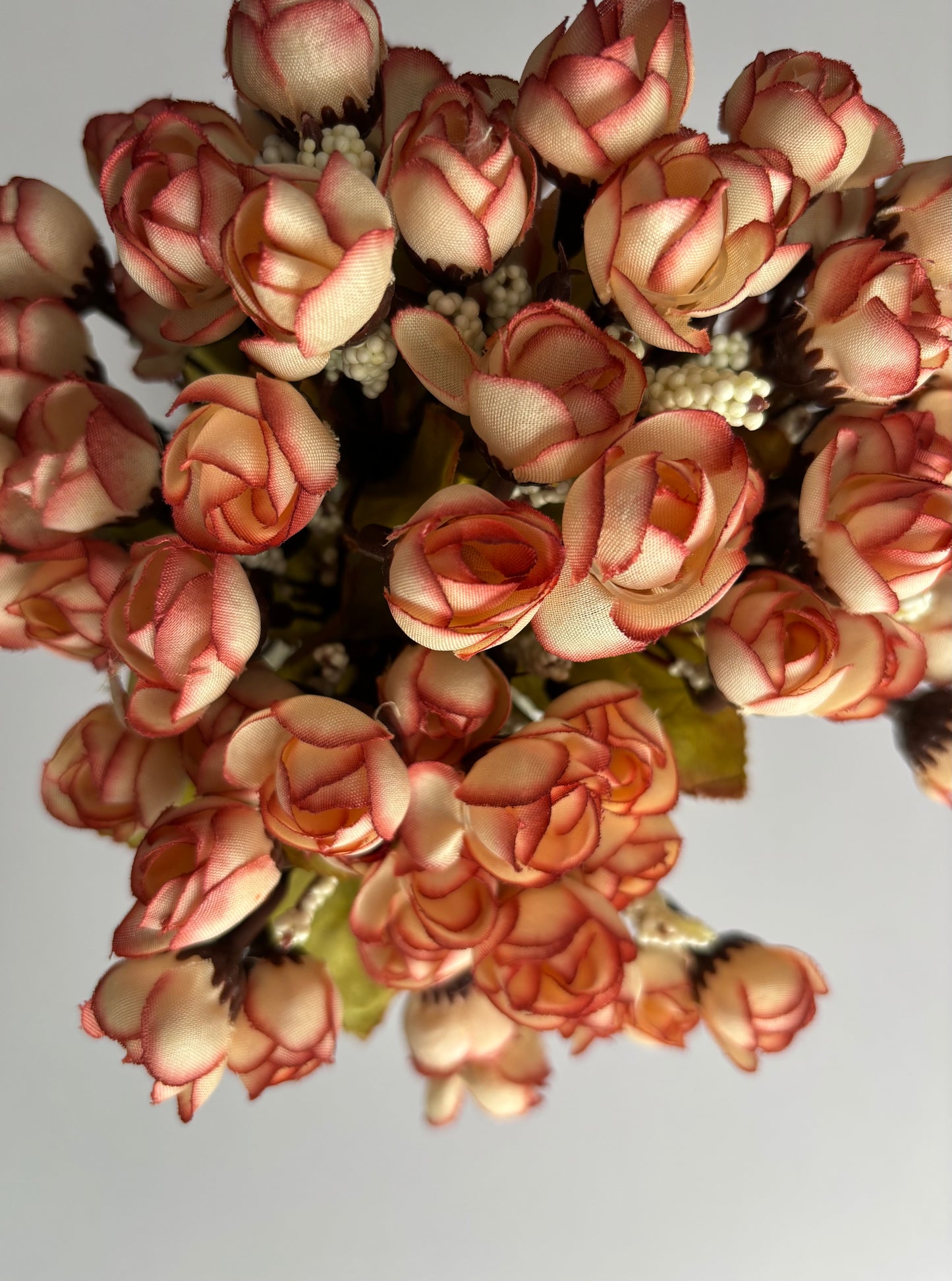 Pink/Cream Rosebud Bunch