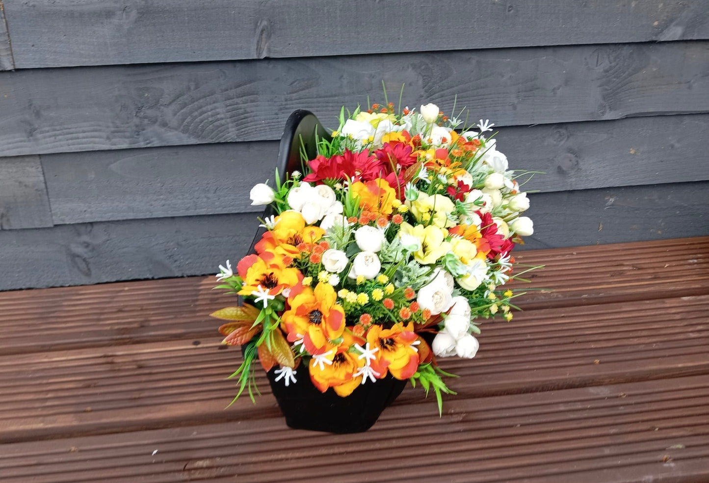 Autumn Floral Planter