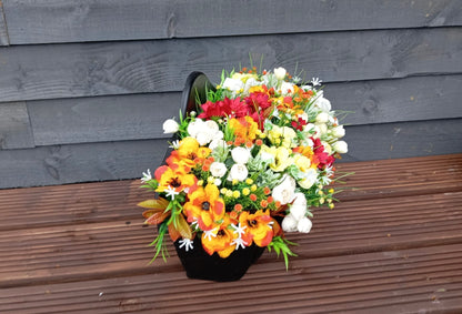 Autumn Floral Planter