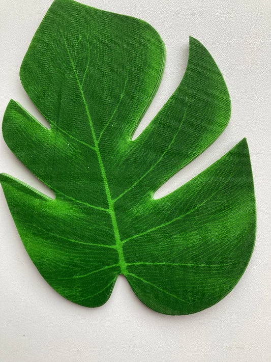 12 Medium Monstera Leaf Heads