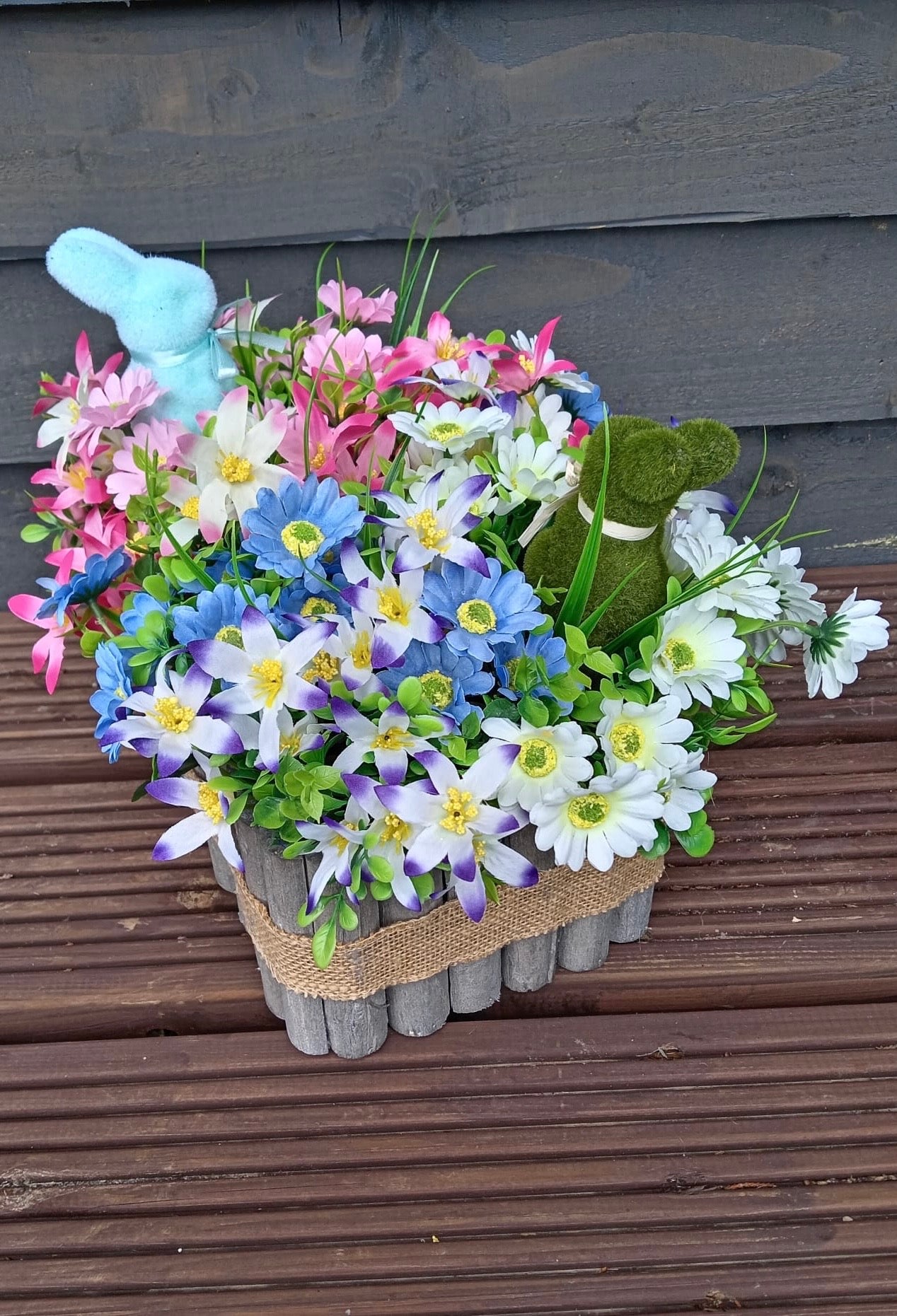 Easter Wooden Planter