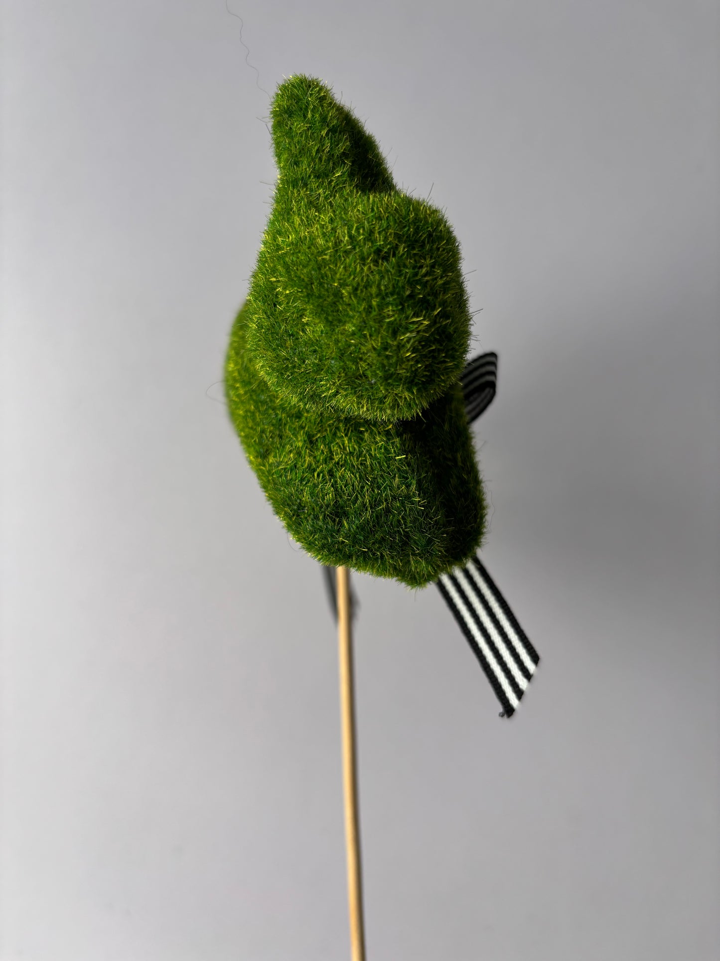Flocked Bunny Pick