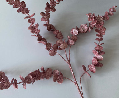 Rose Gold Large Eucalyptus Spray