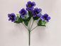 5 Purple Anemone Bunch