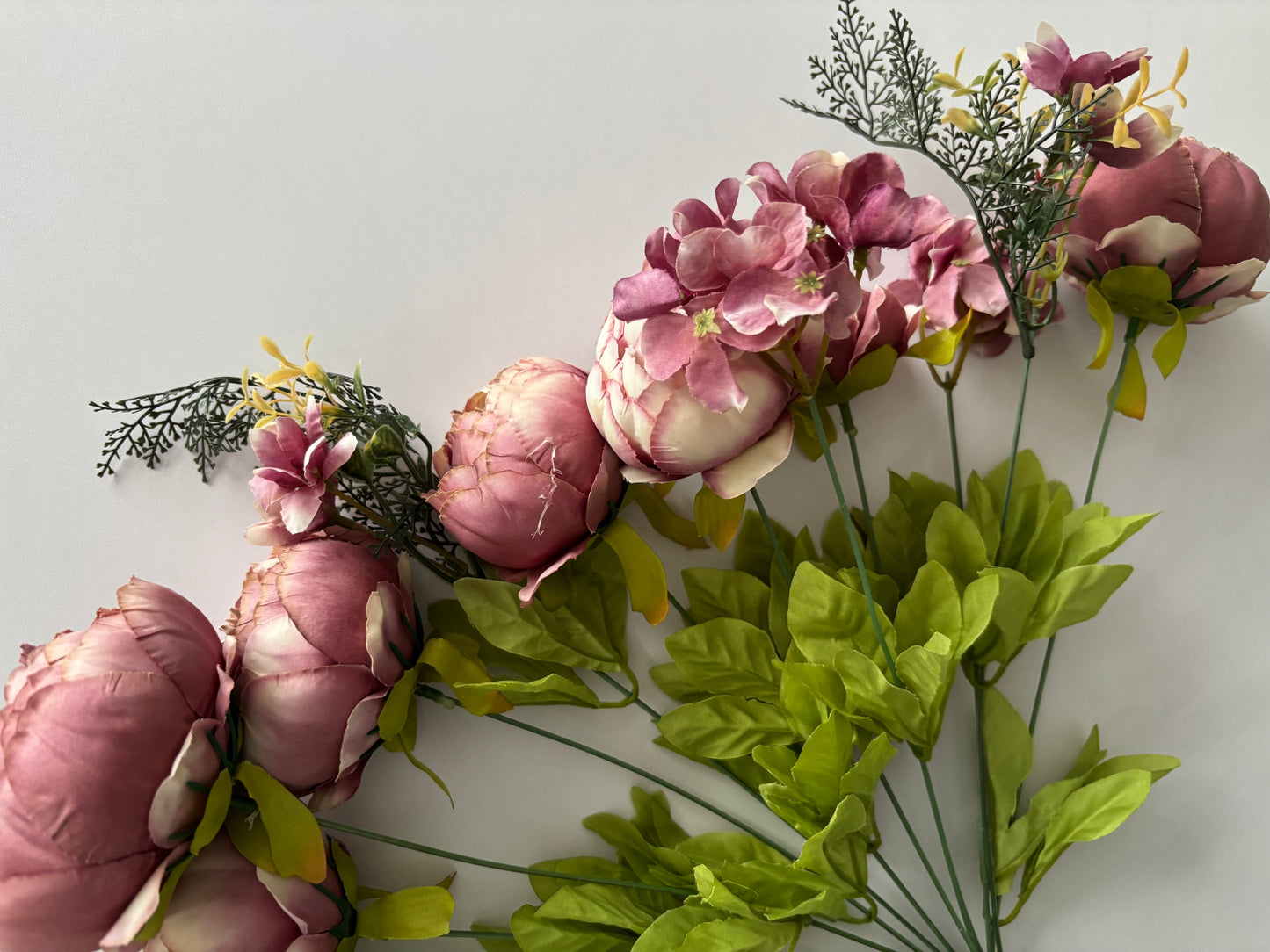 Large Purple Peony & Hydrangea Bunch