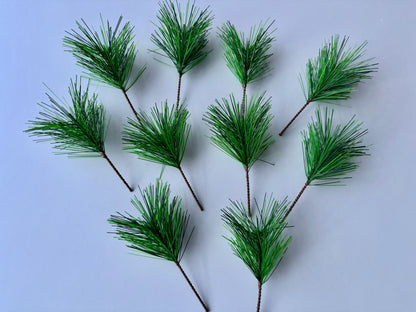 10 Pine Needle Stems