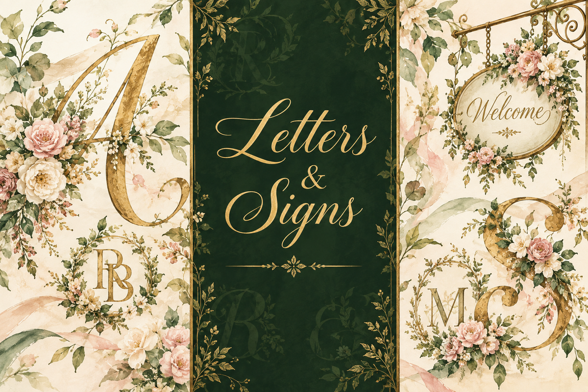 Letters & Signs