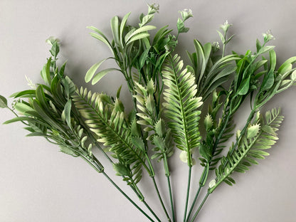White & Green Mixed Foliage