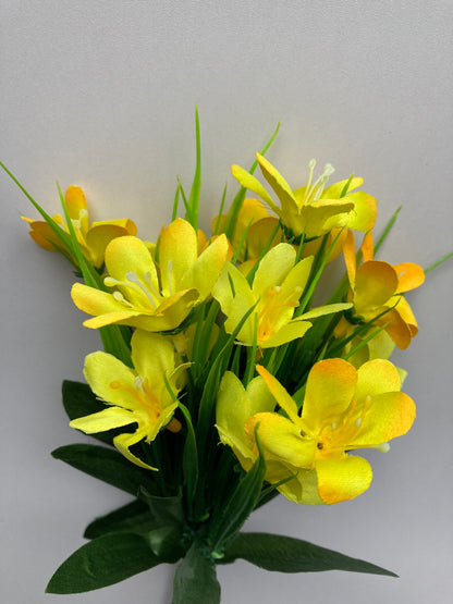 Yellow Wild Flower Bush