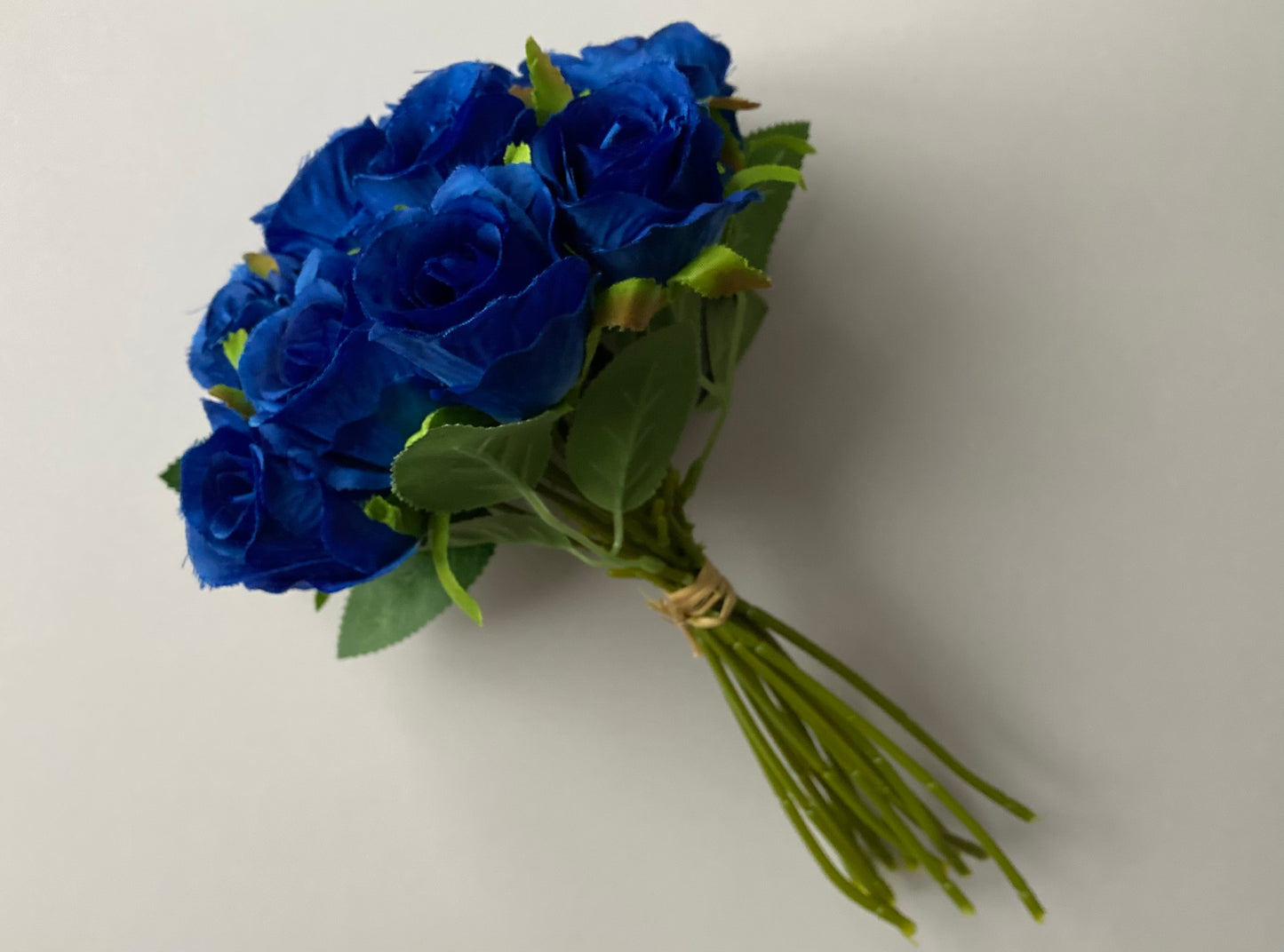 15 Royal Blue Roses