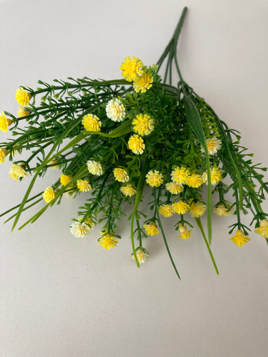 Yellow & White Gyp Foliage Bush