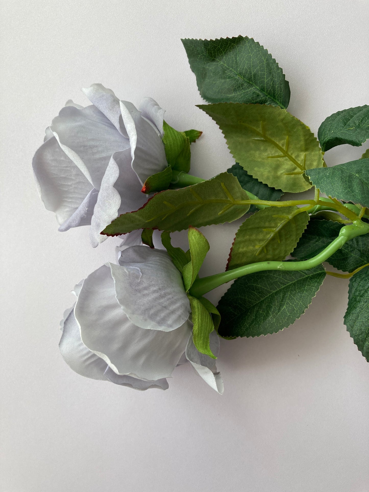 Grey Velvet Soft Touch Single Stem