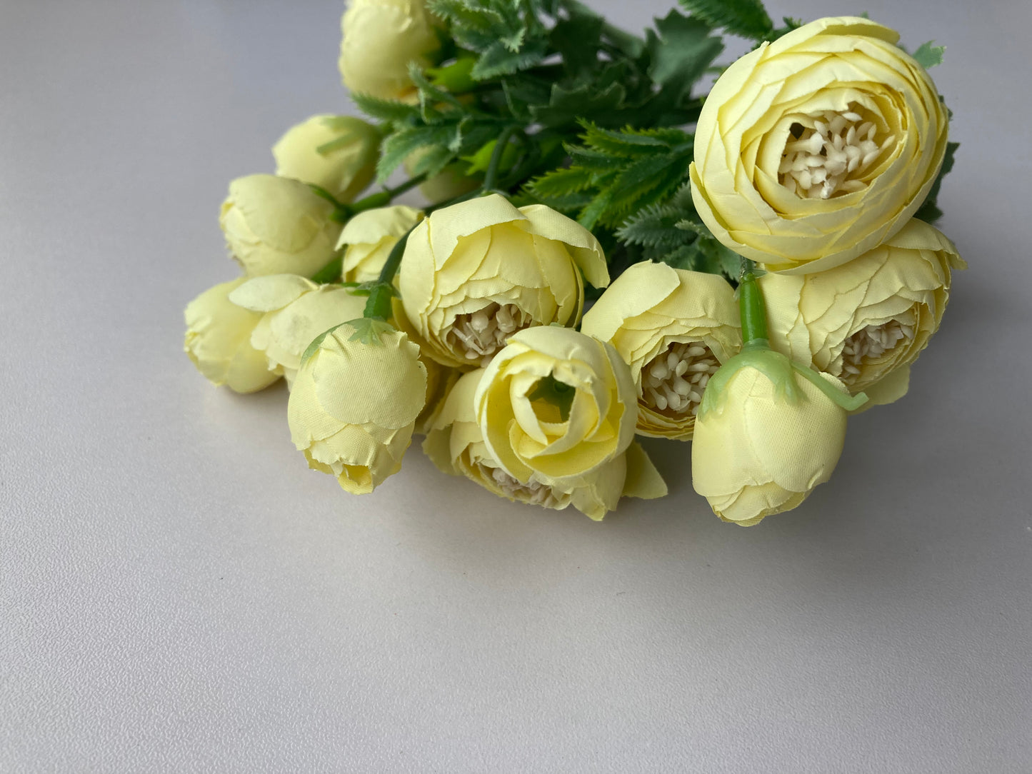 Soft Yellow Ranunculus Bunch