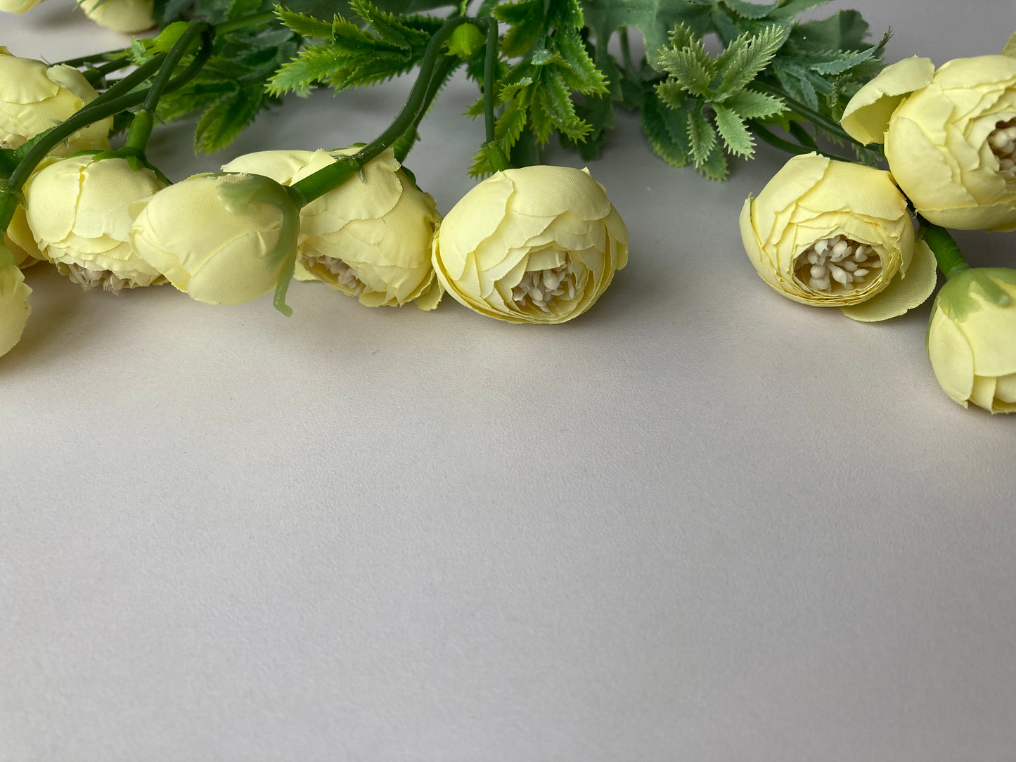 Soft Yellow Ranunculus Bunch