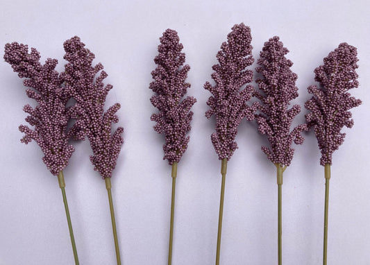 6 Stem Purple Seeded Astilbe