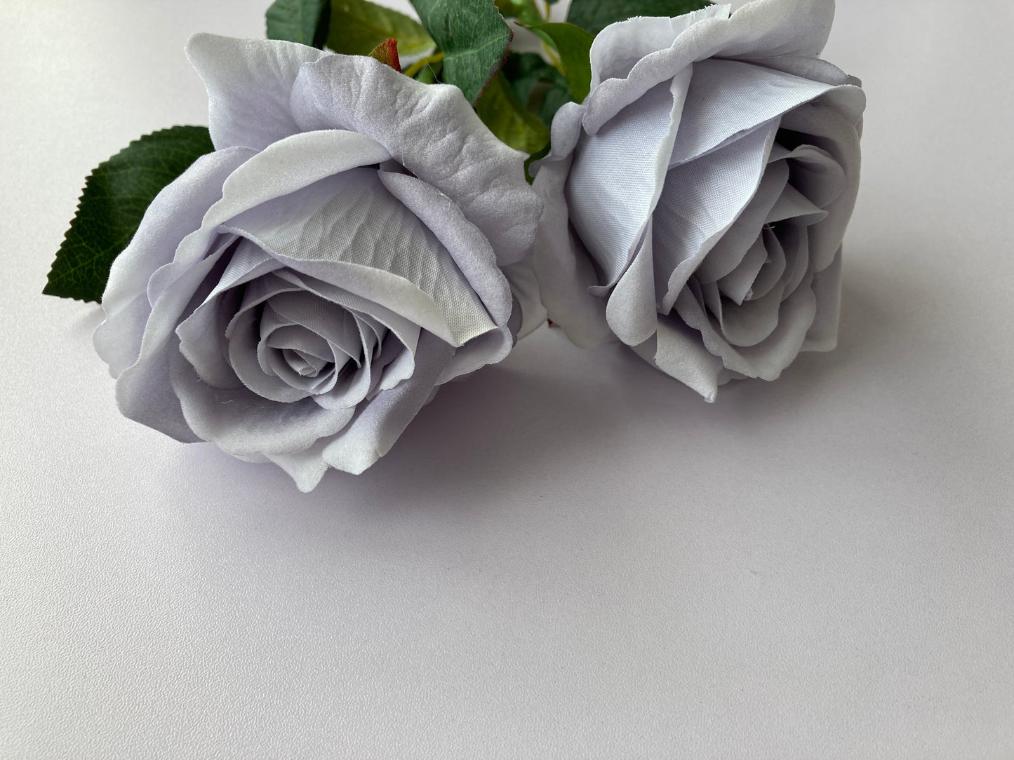 Grey Velvet Soft Touch Single Stem