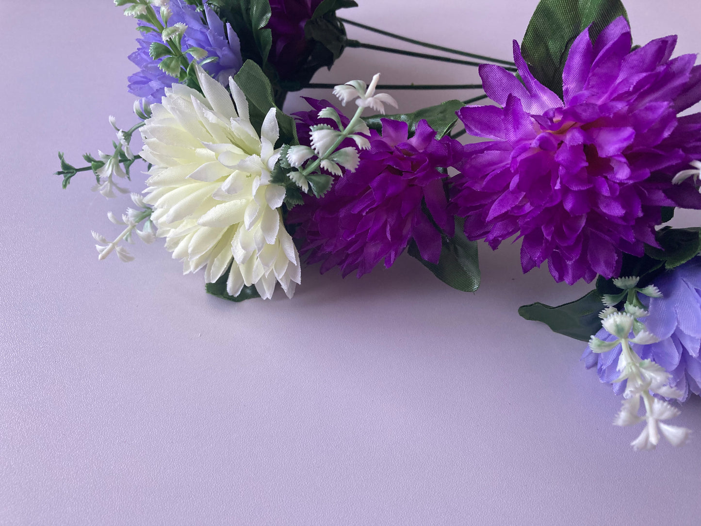 Purple Chrysanthemum Bunch