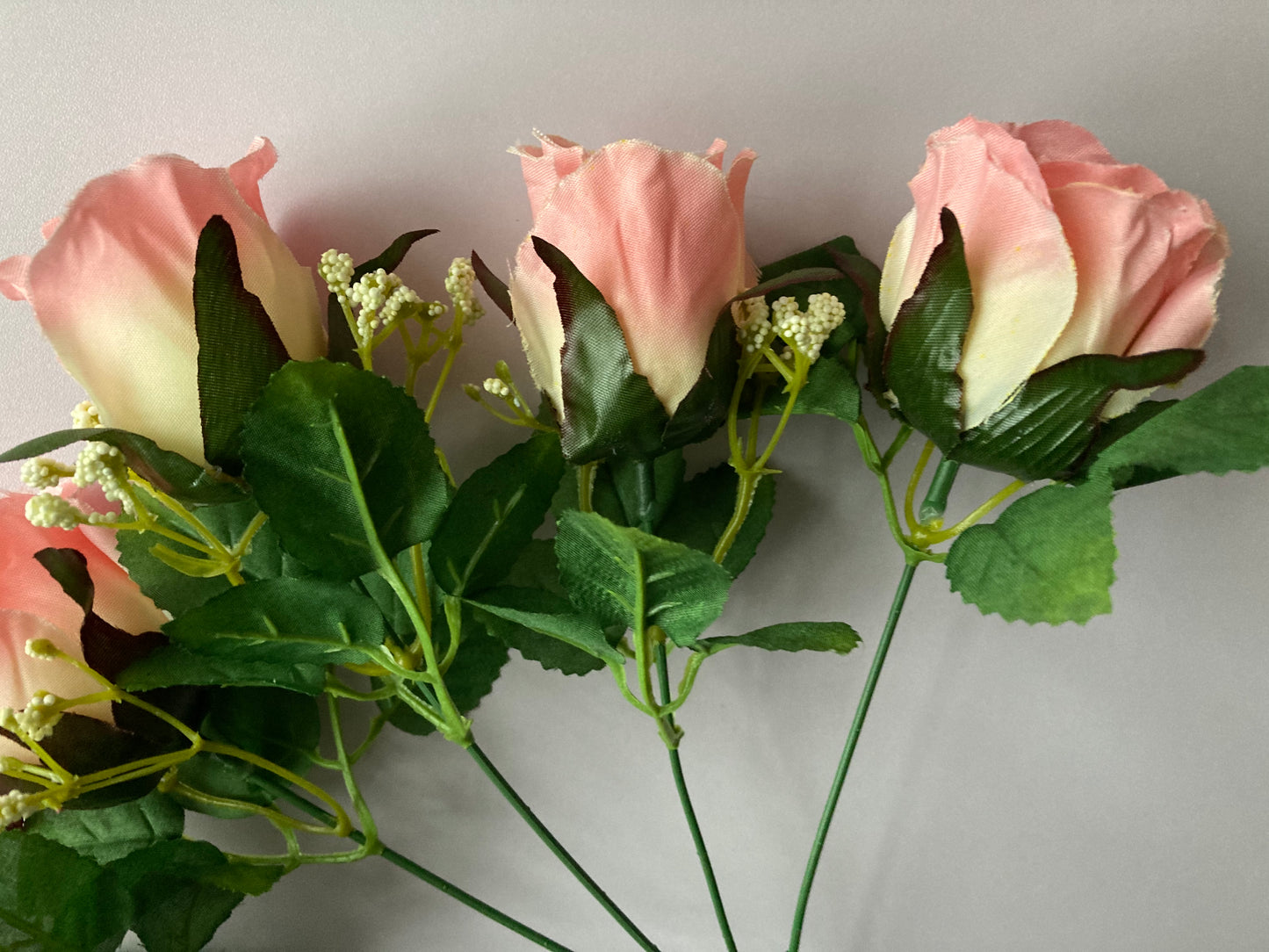 5 Pink Rose & Gyp Bunch