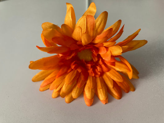 Orange Spike Gerbera Stem