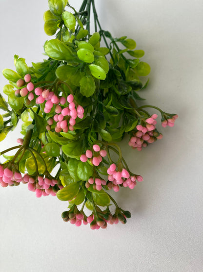 Pink Berry & Foliage